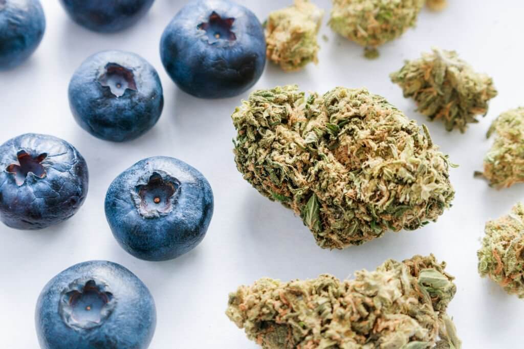The blueberry Moonrock, Moonrock's second-best-selling product,